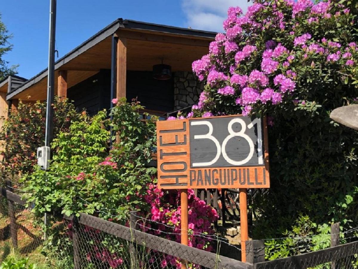 Hotel 381 Panguipulli Exteriör bild